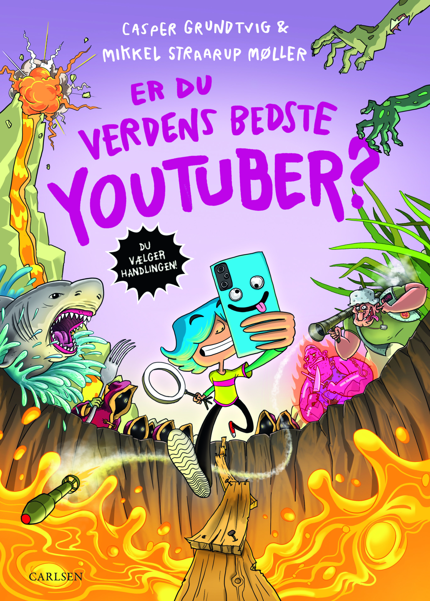 Casper Grundtvig signerer Er du verdens bedste YouTuber?