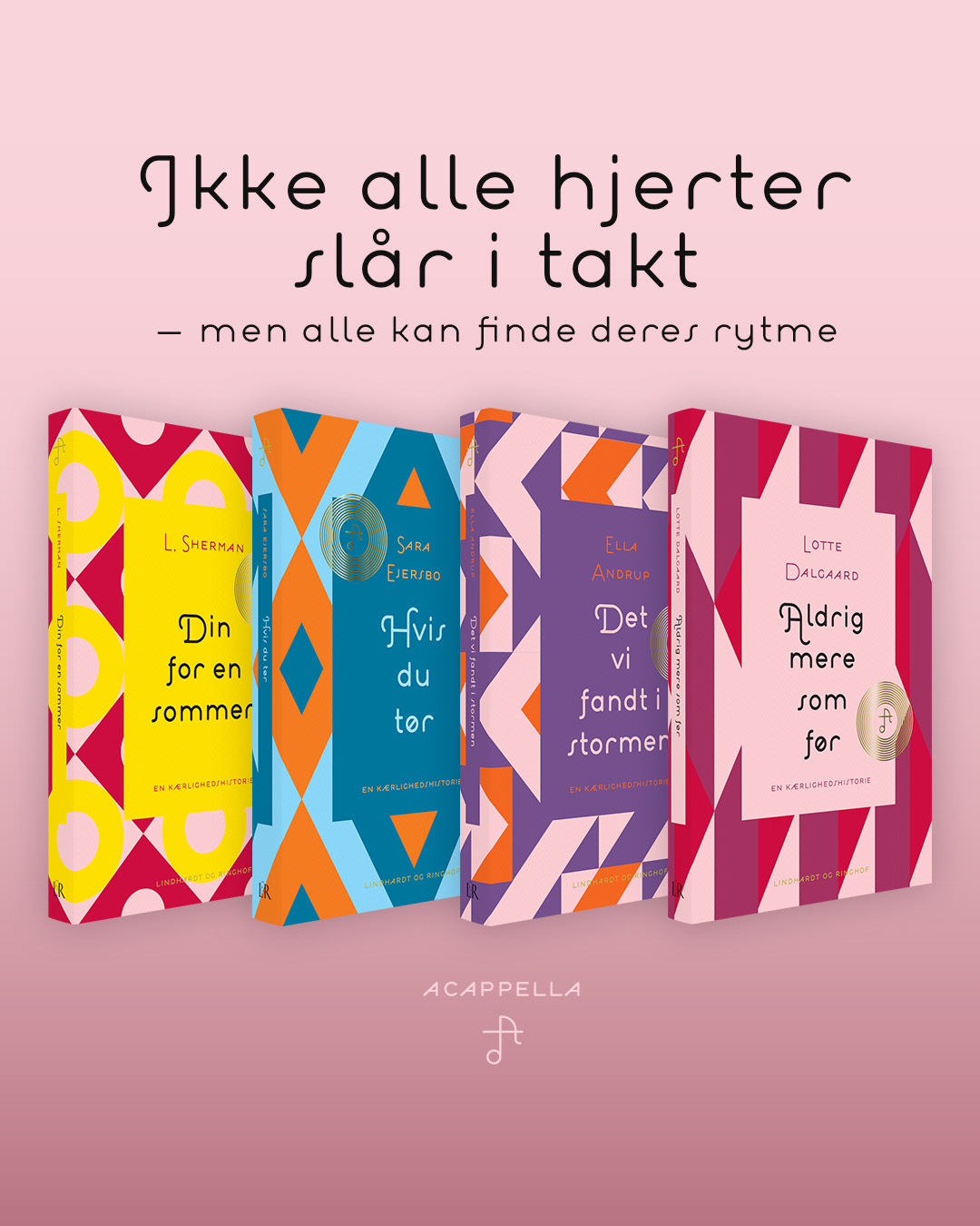 Kom med ind i et fantastisk romanceunivers, med kærlighedshistorier og kærlighedssange med Lotte Dalgaard, L. Sherman, Ella Andrup og Sara Ejersbo i samtale med Sarah Von Essen