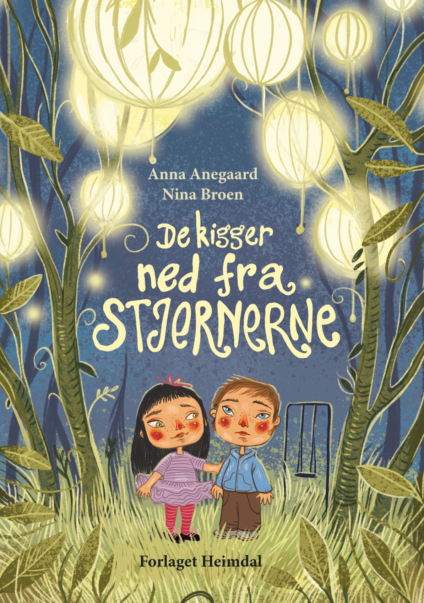 Anna Anegaard signerer De kigger ned fra stjernerne
