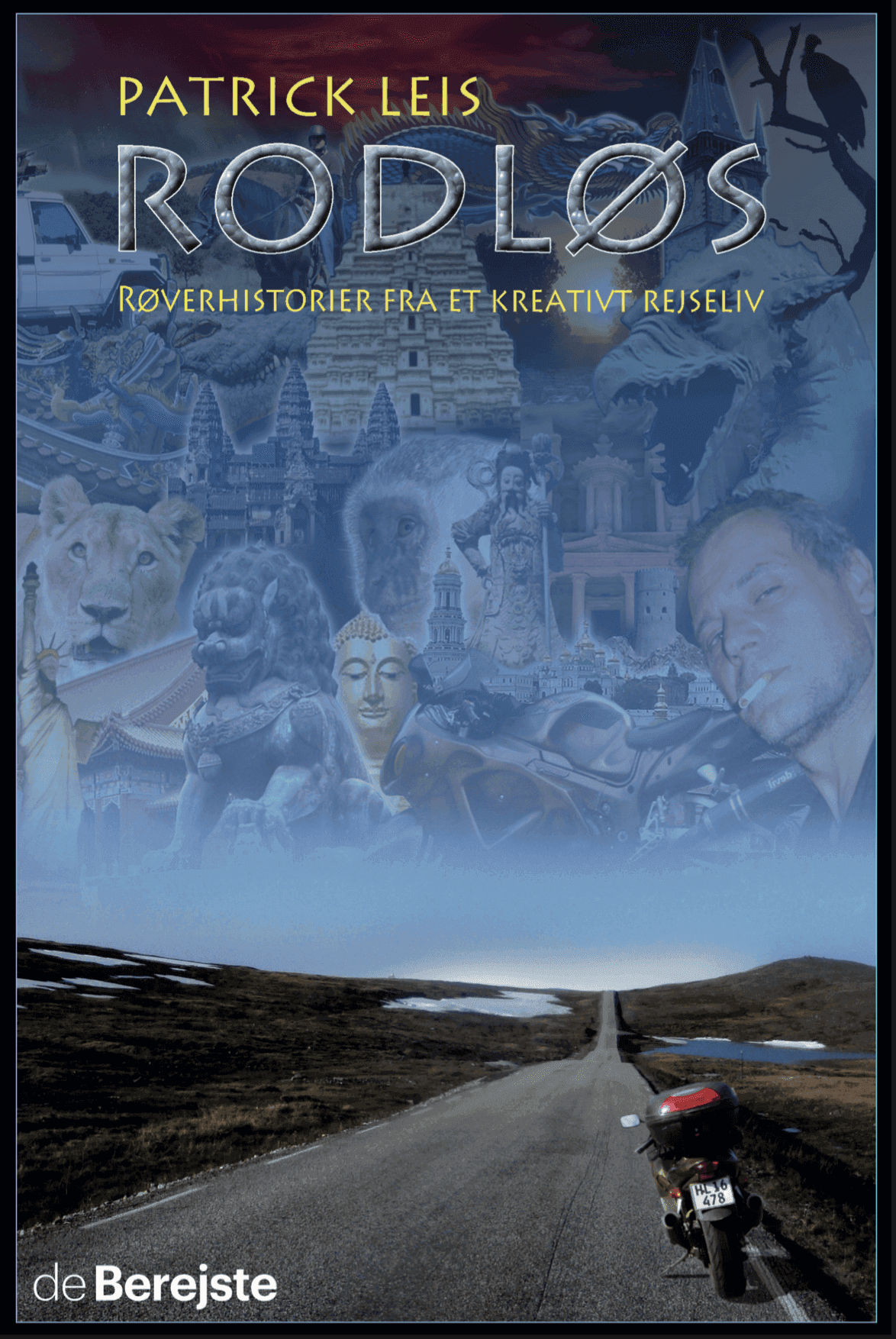 Patrick Leis signerer “Rodløs – Røverhistorier fra et kreativt rejseliv” og “Kronisk rejsefeber”