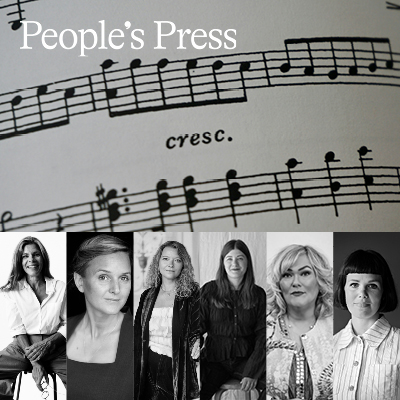 Fællessang med Marie Carmen Koppel, Ellen Hillingsø m.fl. hos People’s Press