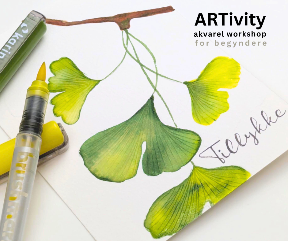 ARTivity Akvarelworkshop for voksne begyndere