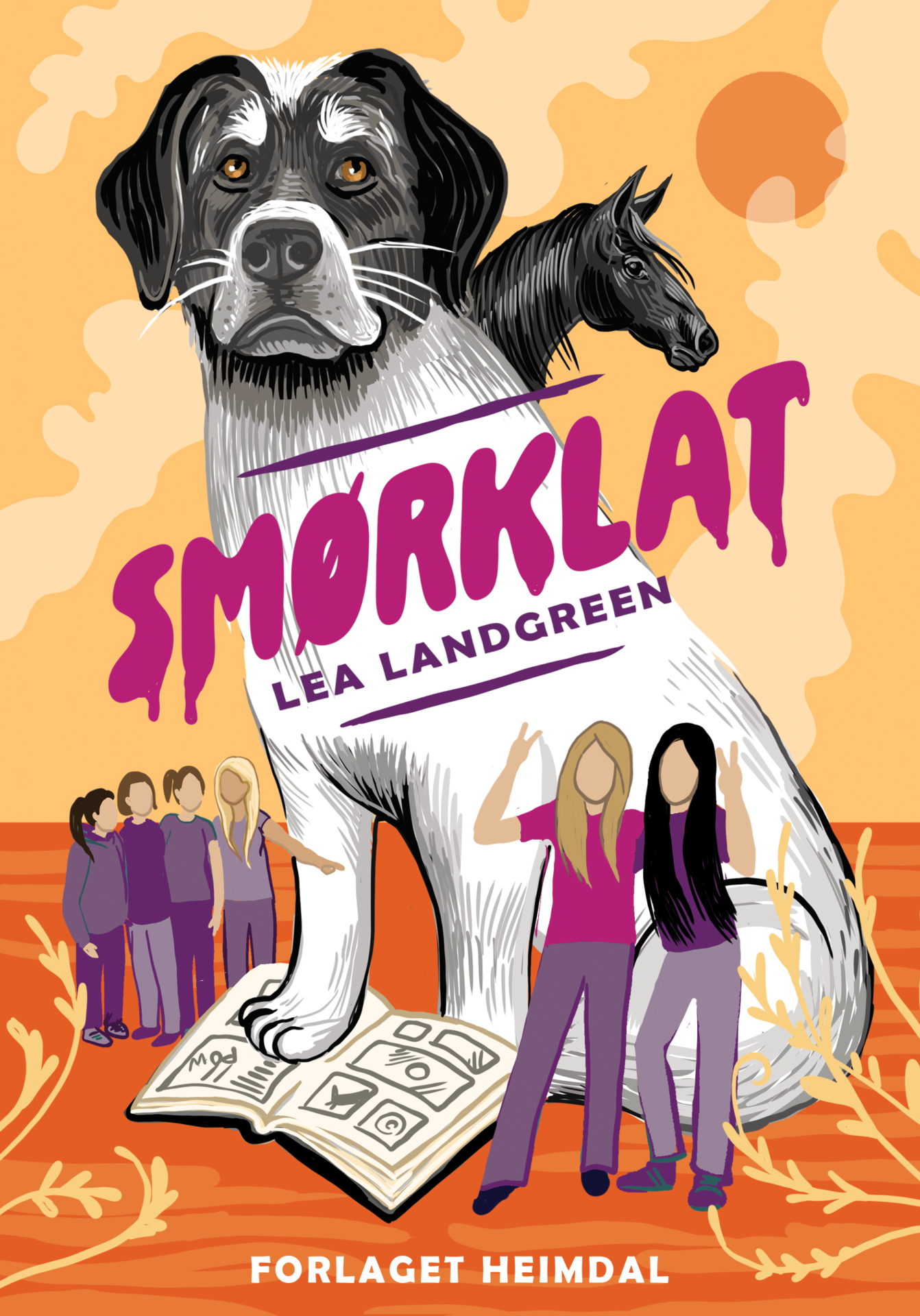 Lea Landgreen reception og signering af Glasskår og Smørklat