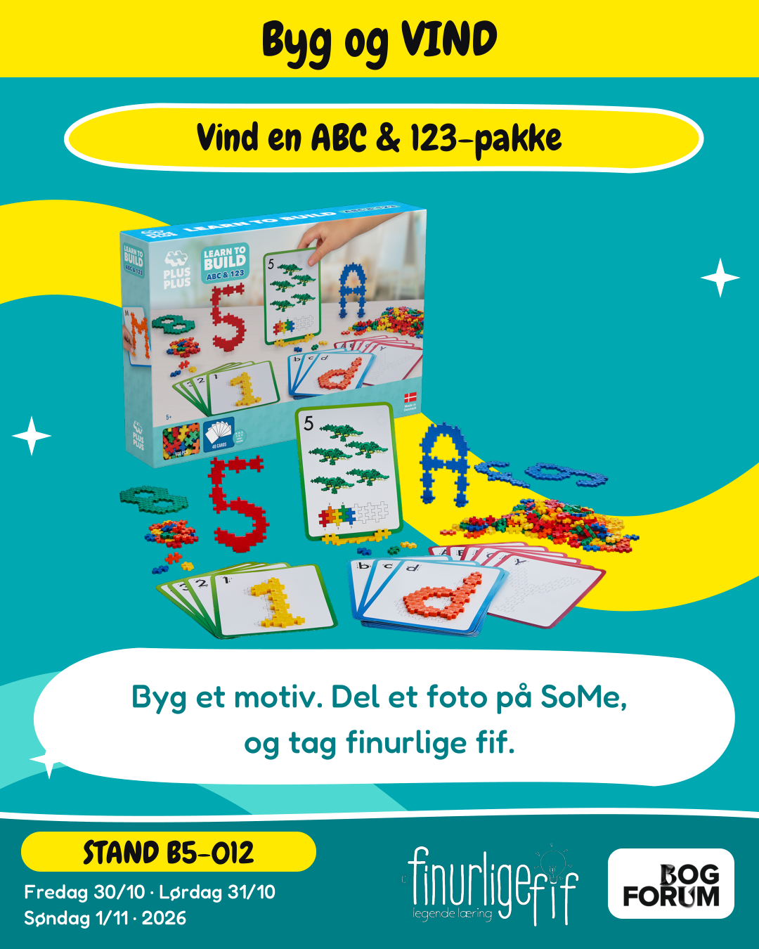 Byg og VIND med Plus-Plus hos finurlige fif