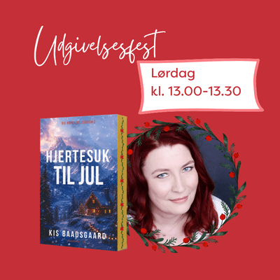 Udgivelsesfest for Hjertesuk til jul