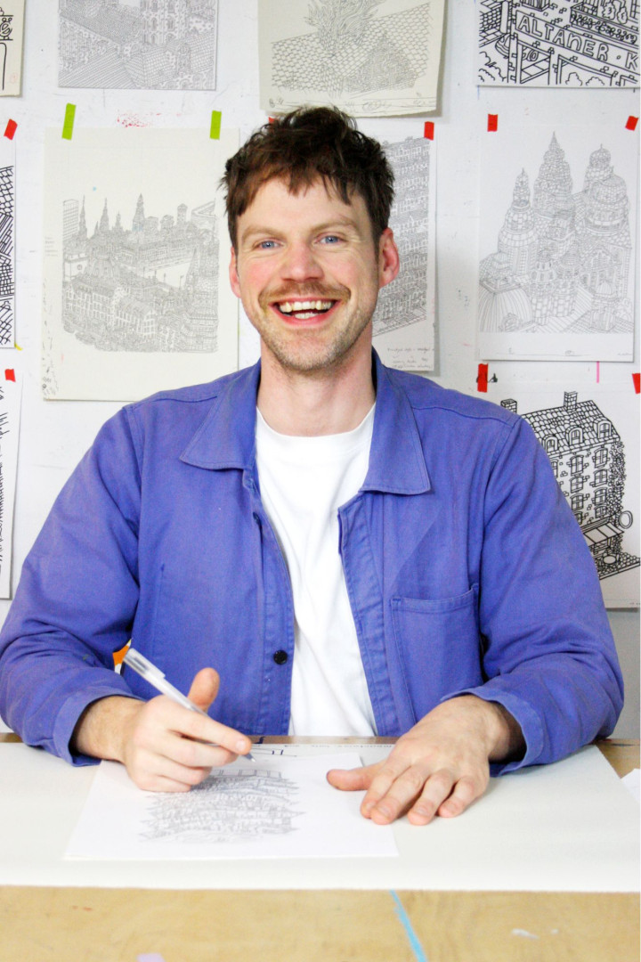 Live-tegning med Daniel van der Noon
