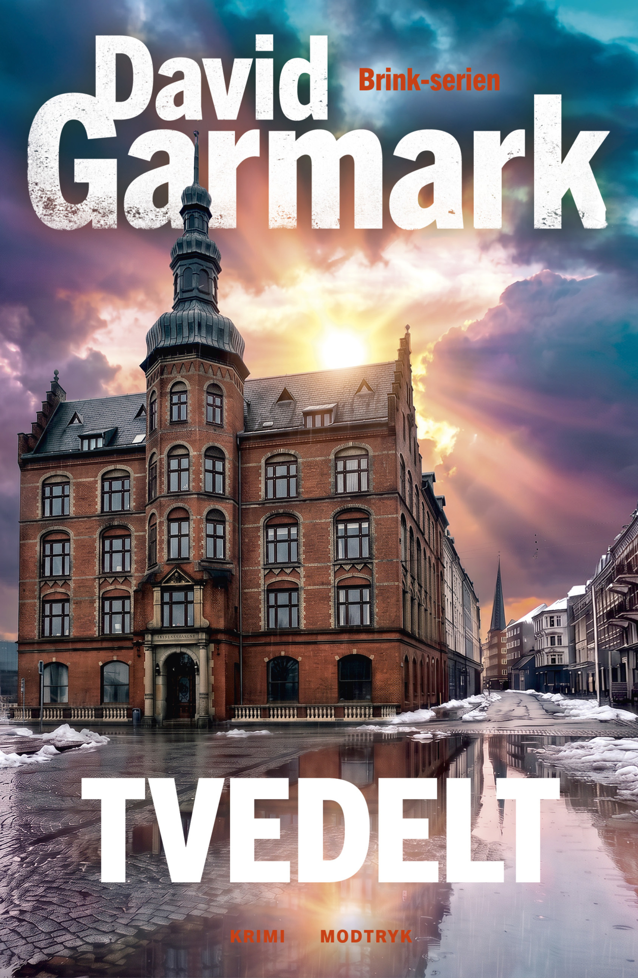 David Garmark i samtale med Sarah Kyndesen / Krimispot om TVEDELT og Brink-serien