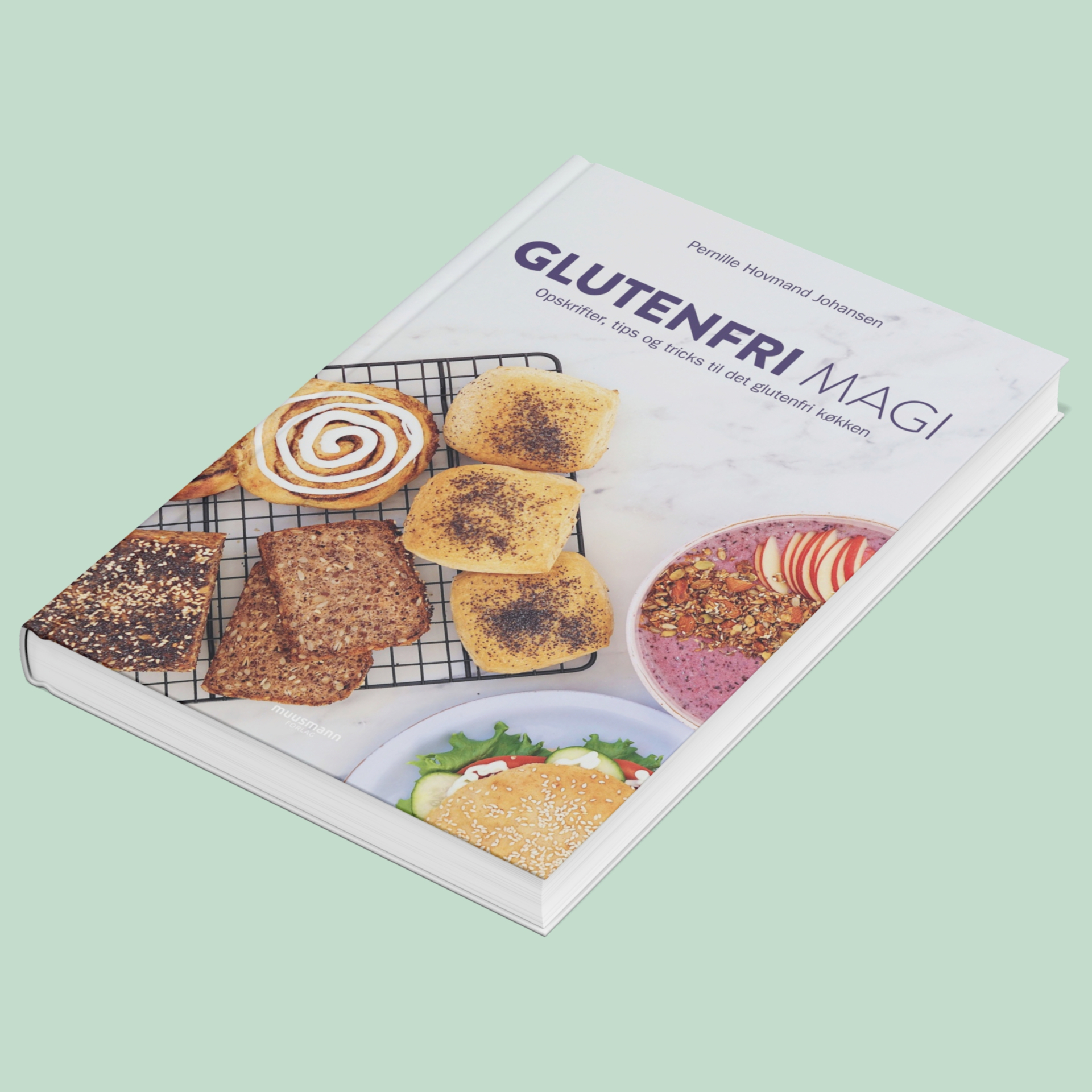 Oplev glutenfri magi når Pernille Hovmand Johansen står på standen med sin kogebog af samme navn