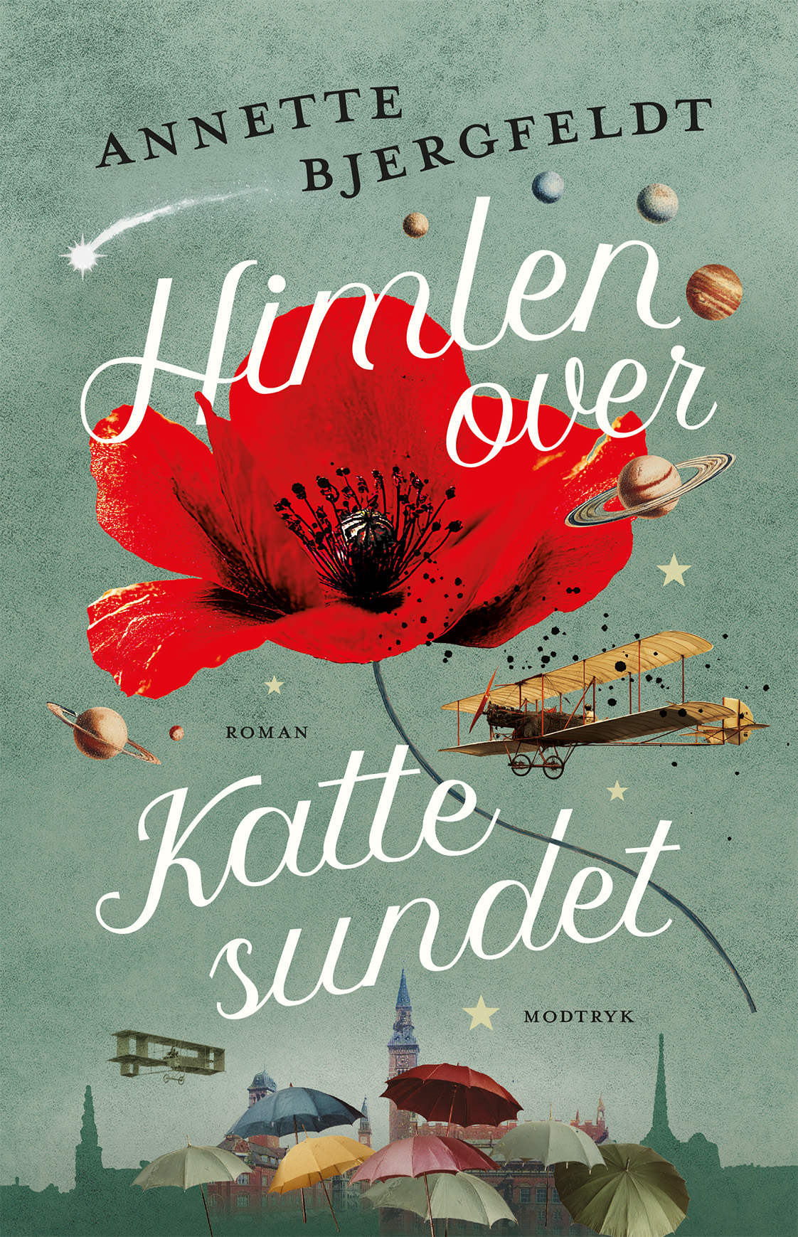 Annette Bjergfeldt i samtale med Ann Lind Andersen om romanen HIMLEN OVER KATTESUNDET